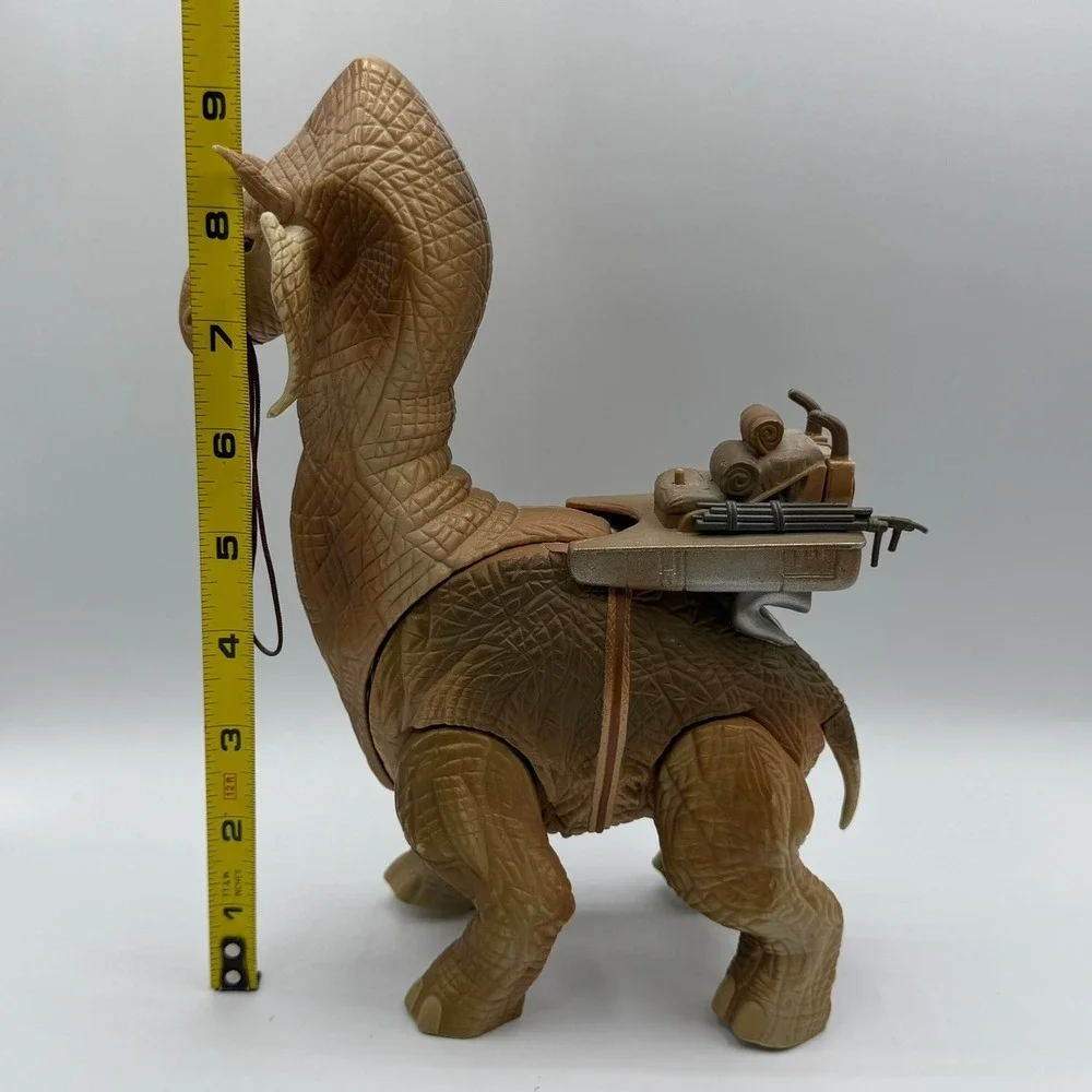 Vintage 1997 Kenner Star Wars POTF Ronto Beast Figure Saddle Gear Incomplete